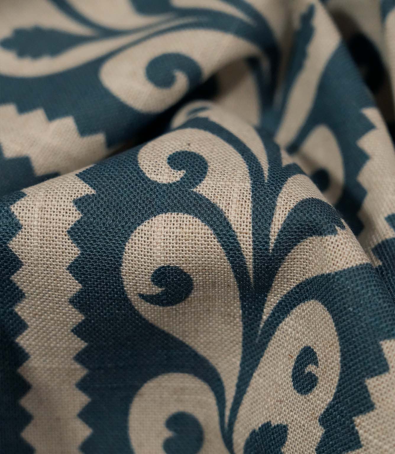 Walled Garden Fabric / Indigo