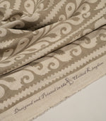 Walled Garden Fabric / Taupe Linen