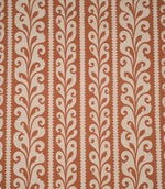 Walled Garden Fabric / Rust