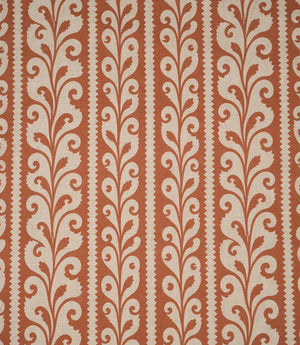 Walled Garden Fabric / Rust