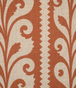 Walled Garden Fabric / Rust