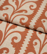 Walled Garden Fabric / Rust
