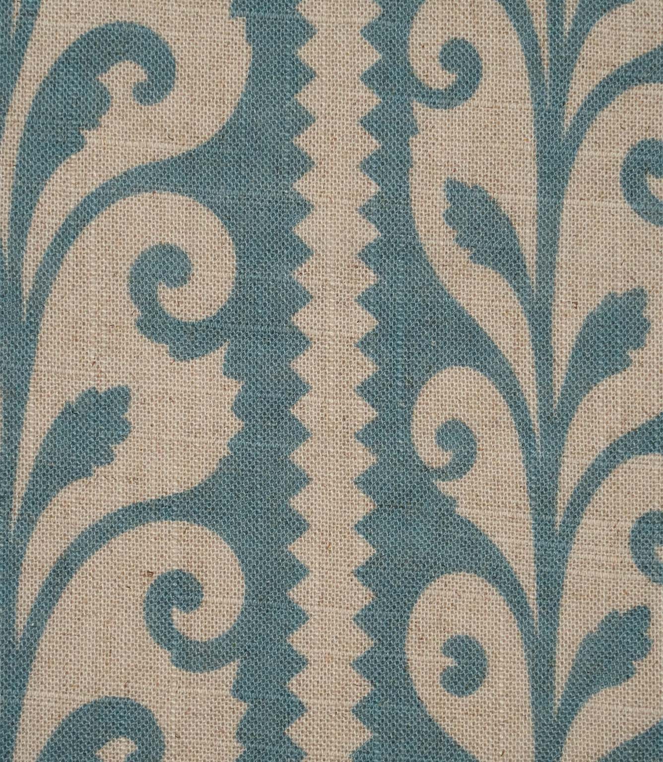 Walled Garden Fabric / Steel Blue