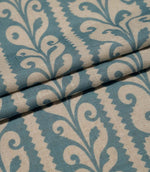 Walled Garden Fabric / Steel Blue