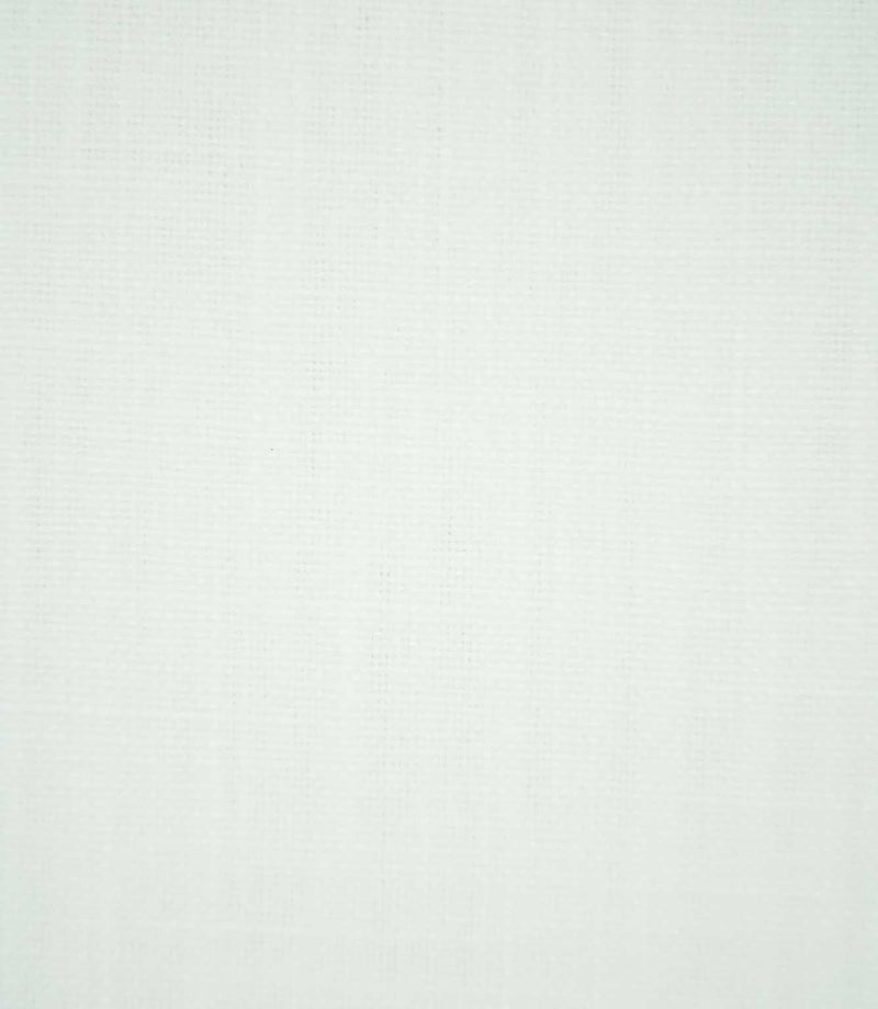 Close-up of Waverley Chalk fabric in a soft off-white shade, showing its fine woven texture and subtle natural-looking finish.