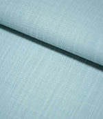 Waverley Duck Egg brushed cotton curtain and upholstery fabric arranged in a gentle fold, revealing its subtle woven texture and pale blue-green shade.