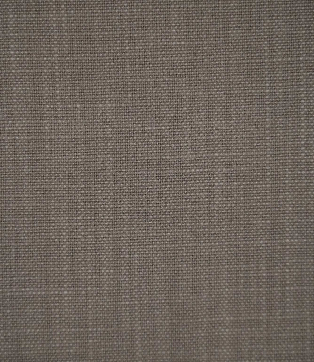 Waverley Mink 100% brushed cotton fabric in a warm taupe-grey shade, showing its fine, closely woven texture and subtle variations in the natural-looking fibres.