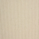Wedmore Wide natural striped fabric with fine embroidered vertical stripes on a textured woven base.