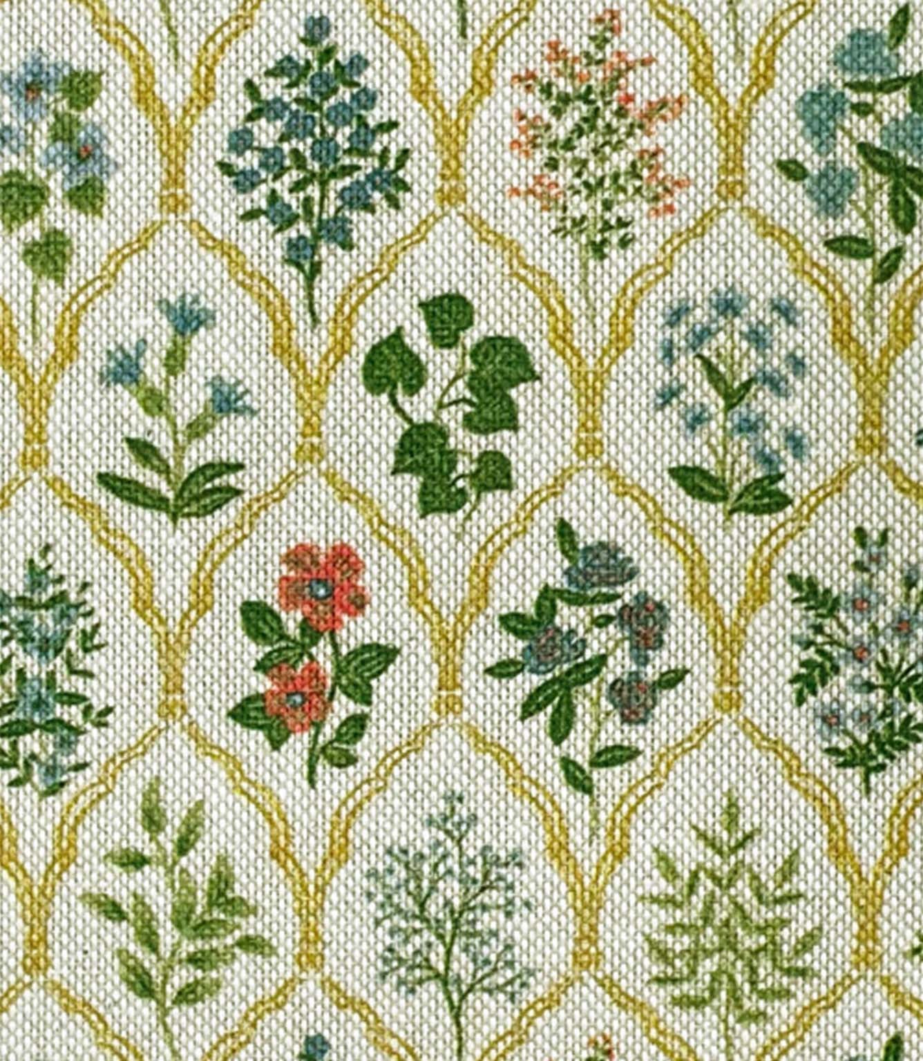 Wildflower Fabric / Moss