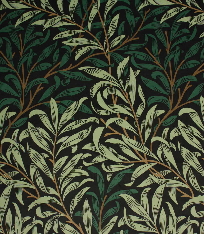 Willow Bough Velvet Fabric / Jungle