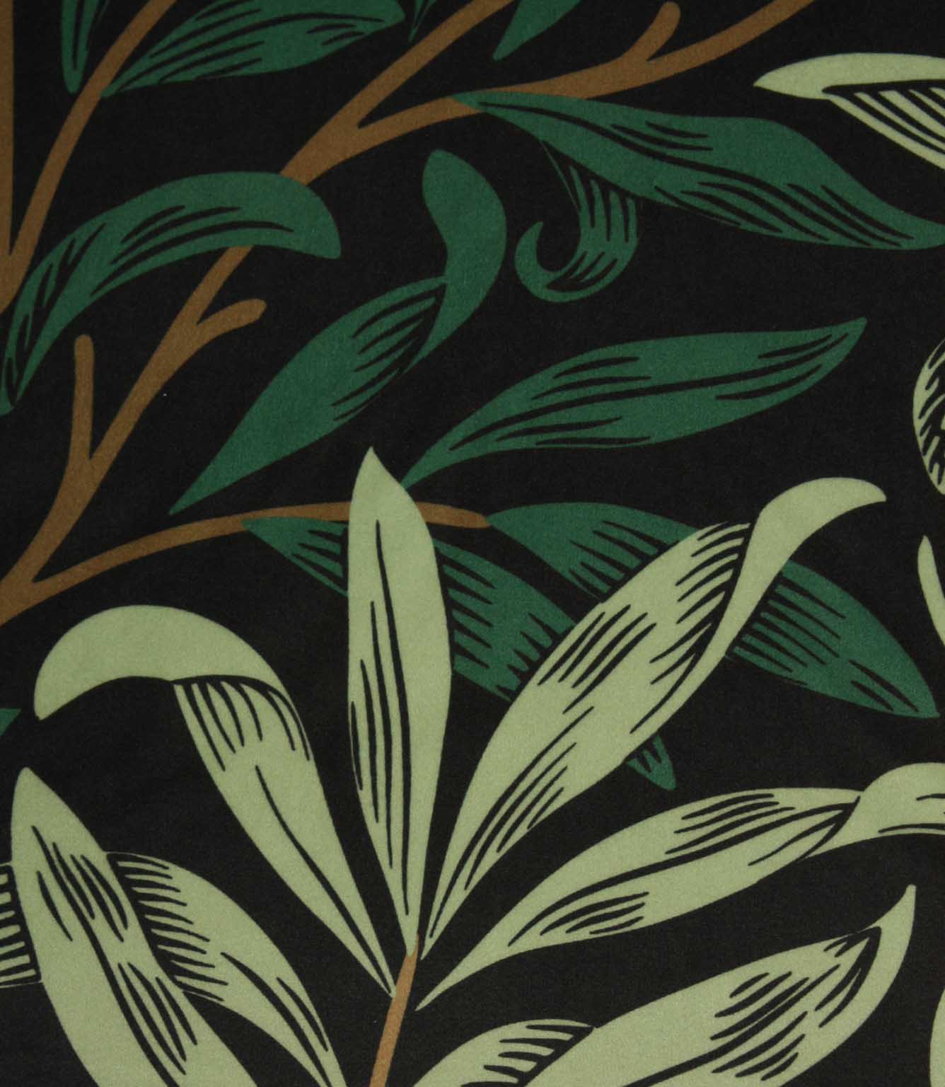 Willow Bough Velvet Fabric / Jungle