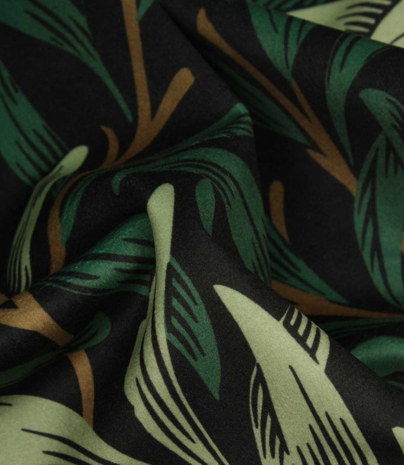 Willow Bough Velvet Fabric / Jungle