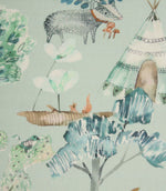 Woodland Adventures Fabric / Aqua