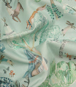 Woodland Adventures Fabric / Aqua