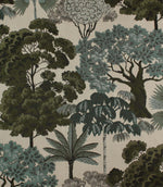 Woodlands Fabric / Green