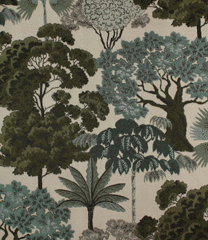 Woodlands Fabric / Green