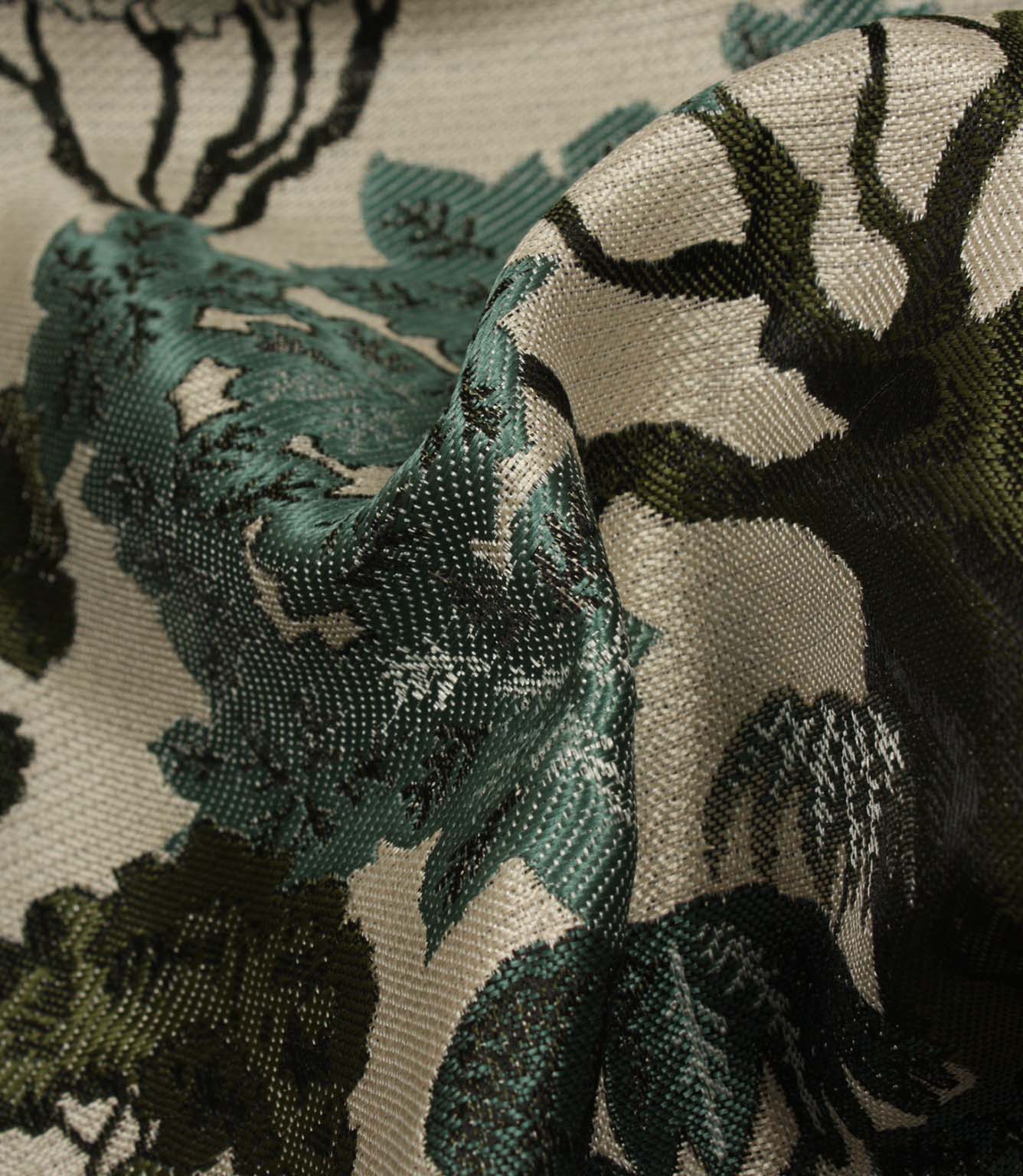 Woodlands Fabric / Green