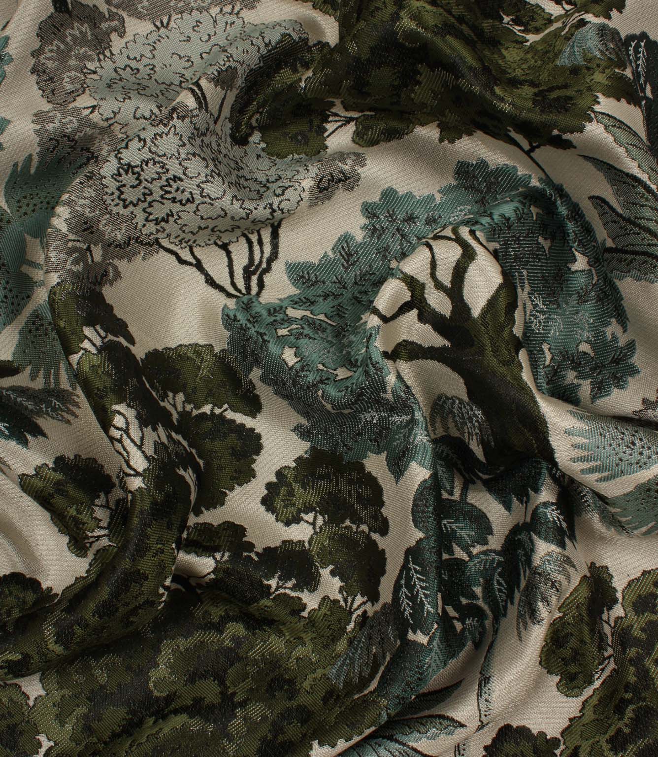 Woodlands Fabric / Green