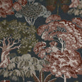 Woodlands Fabric / Navy