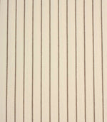 Wooton Wide ivory striped fabric with embroidered vertical stripes and a soft woven upholstery texture.