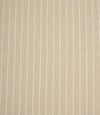 Wooton Wide natural striped fabric with embroidered vertical stripes and a soft woven texture.