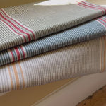 Heritage Stripe Fabric / Mushroom