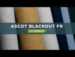 Ascot Blackout FR Fabric / Natural