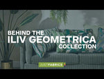 Geometrica Fabric / Mandarin