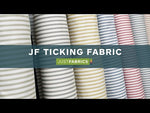 JF Ticking Fabric / Blue