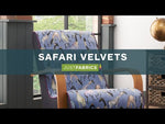 Serengeti Velvet Fabric / Sienna
