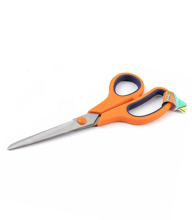 Orange Soft Grip Scissors