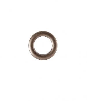 36mm Clip on Eyelet rings Bronze Pack 36