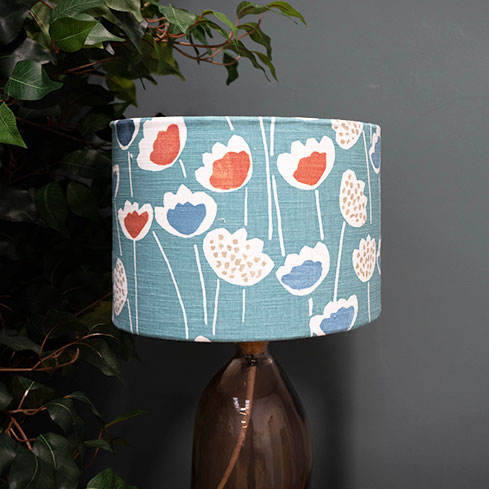 How To Make A Drum Lampshade Just Fabrics, How To Cover A Drum Lampshade