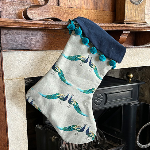 How To Make A Christmas Stocking | Free Christmas Stocking Pattern | JF Academy