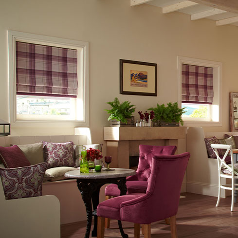 Add Style and Colour with Vertical and Roller Blinds 