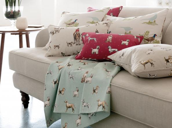 Using horse fabric to reflect our love of horses