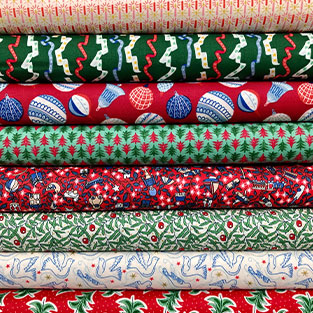 All Wrapped Up Liberty Christmas Fabric