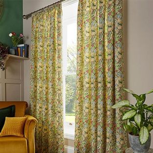 Be inspired by our range of living room curtain fabrics, Just Fabrics