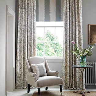 Use Roman blinds for a sleek finish Use Roman blinds for a sleek finish
