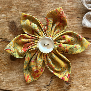 Fabric Flowers for Décor or Gifts