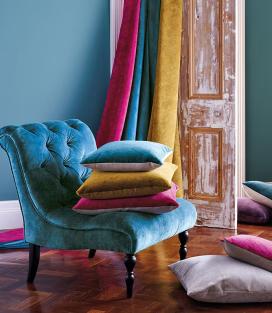 What are velvet and chenille?