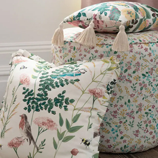 Cosy up your home with Just Fabrics’ designer cushions