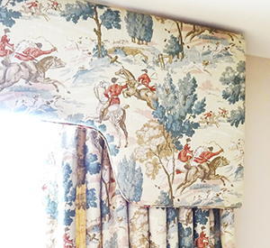 Using horse print fabric in living spaces