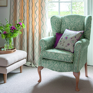 How Much Upholstery Fabric Do I Need, Cost To Recover Wingback Chair Uk