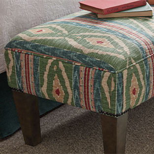 How Much Upholstery Fabric Do I Need to Cover a Footstool? How Much Upholstery Fabric Do I Need to Cover a Footstool?