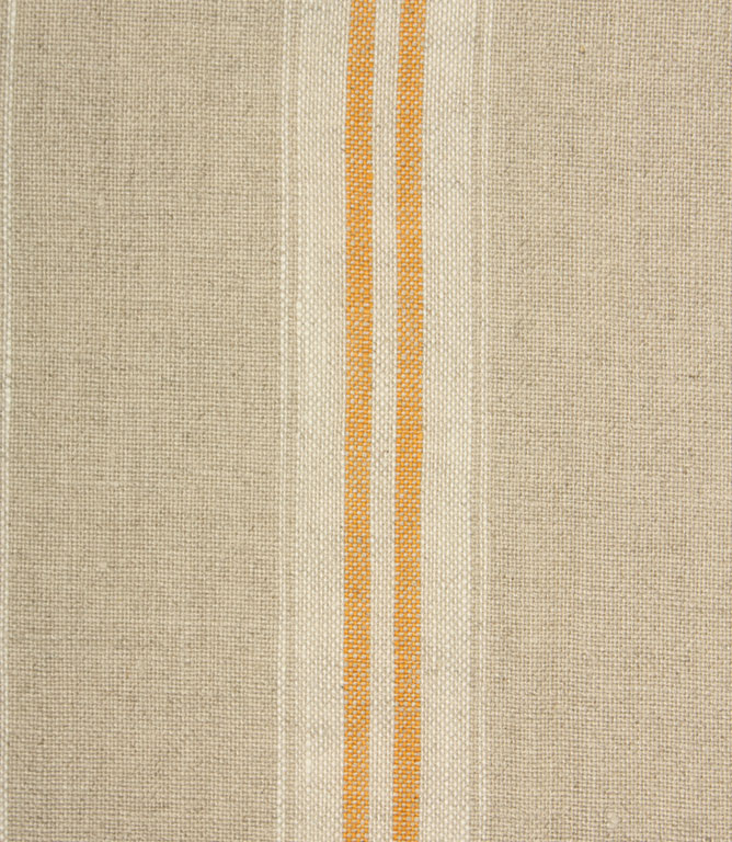 Cotswold Linen Stripe Fabric / Saffron