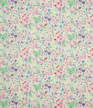 Prado De Flores Lomond Fabric / Violet / Ecru