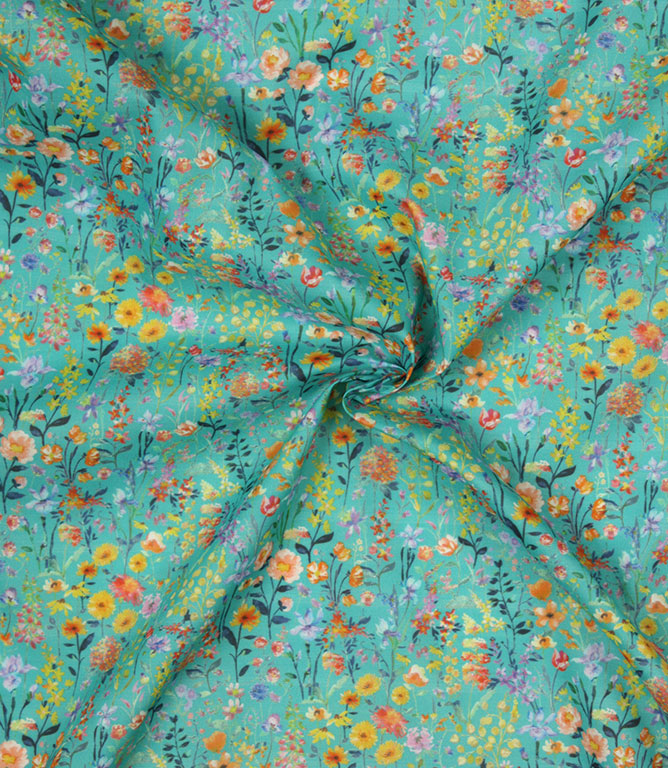 Voyage Apparel Prado De Flores Lomond Fabric / Papaya / Kingfisher
