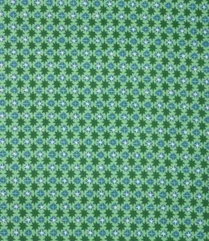 Starlit Sparkle Fabric / Green