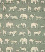 Prairie Animals Fabric / Seagrass